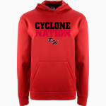 BISHOP WARD HIGH SCHOOL CYCLONES <span class="pdp-name-mascot">BISHOP WARD CYCLONES</span> BSN SPORTS Youth Recruit Hoodie Front Thumbnail