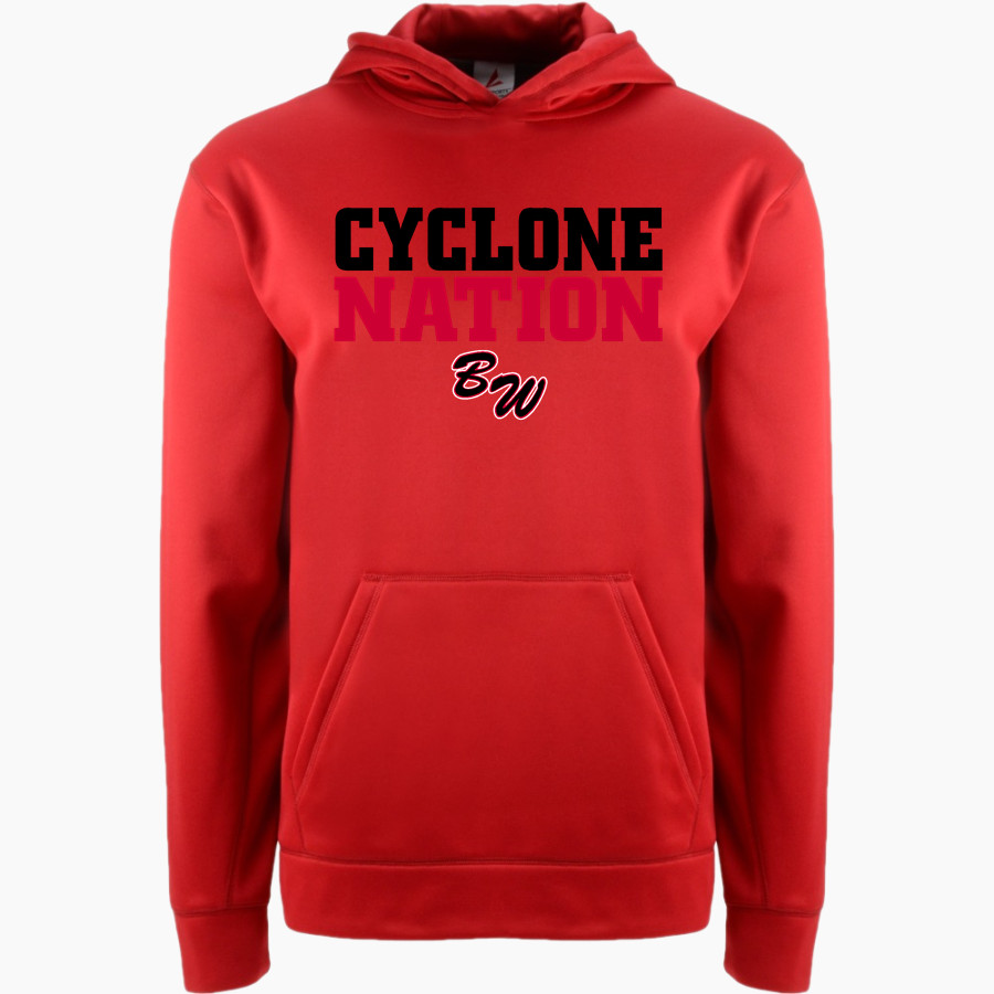 BISHOP WARD HIGH SCHOOL CYCLONES <span class="pdp-name-mascot">BISHOP WARD CYCLONES</span> BSN SPORTS Youth Recruit Hoodie