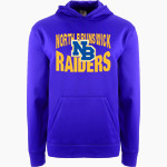 North Brunswick Middle School Raiders BSN SPORTS Youth Recruit Hoodie Front Thumbnail