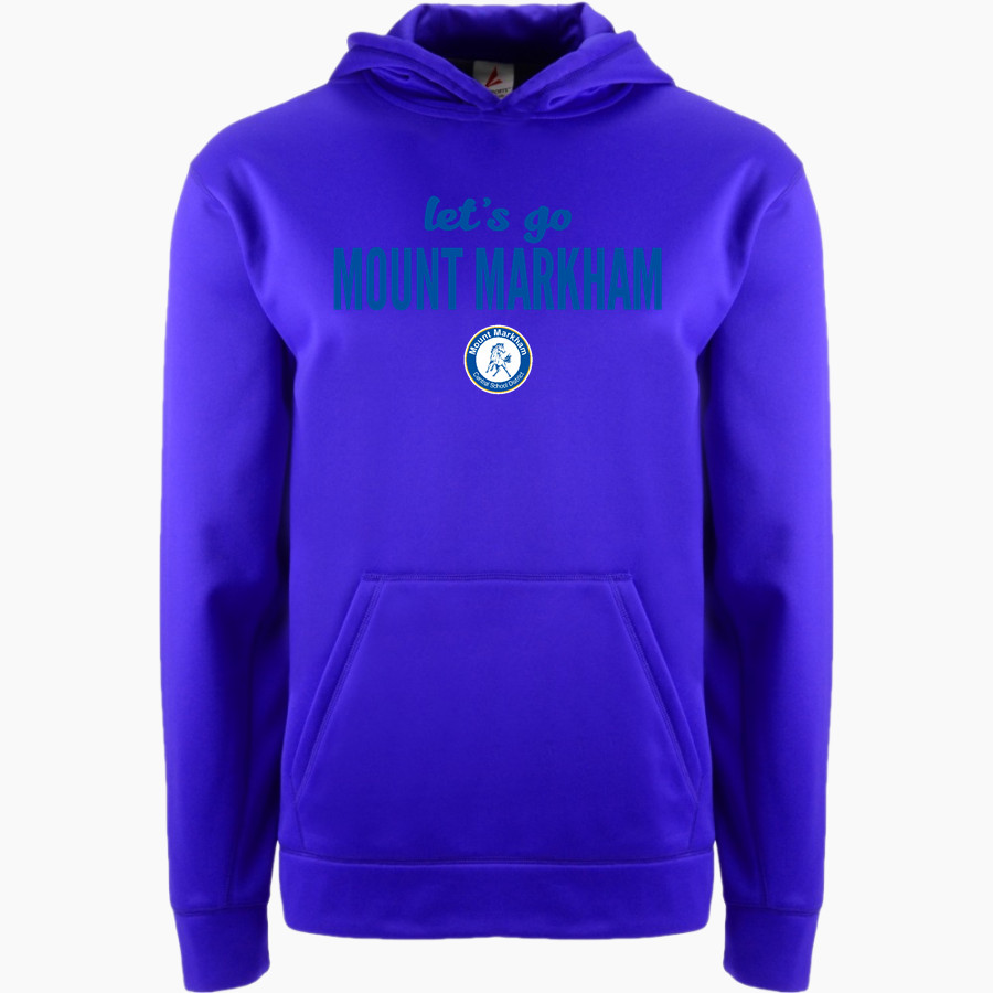 MOUNT MARKHAM HIGH SCHOOL MUSTANGS <span class="pdp-name-mascot">MOUNT MARKHAM MUSTANGS</span> BSN SPORTS Youth Recruit Hoodie