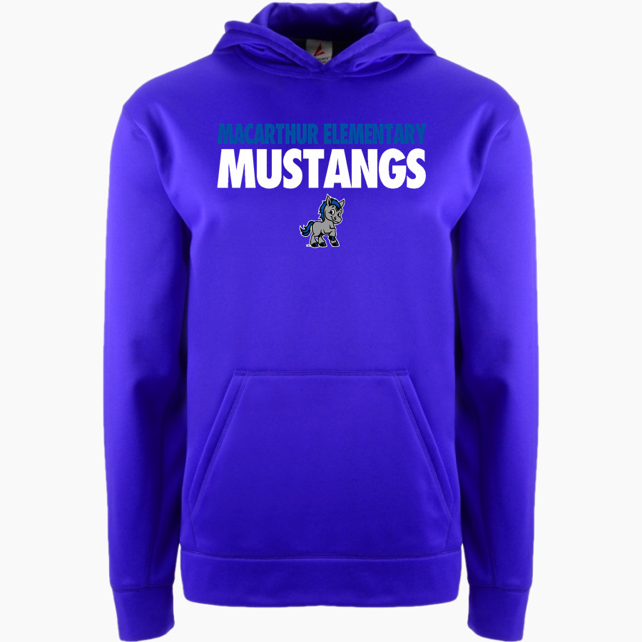 MacArthur Elementary Mustangs <span class="pdp-name-mascot">McArthur Elementary</span> BSN SPORTS Youth Recruit Hoodie