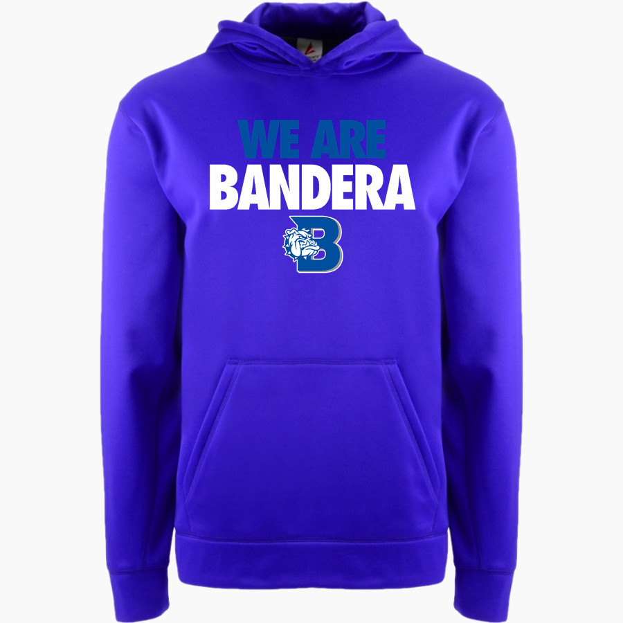 BANDERA HIGH SCHOOL BULLDOGS BSN SPORTS Youth Recruit Hoodie