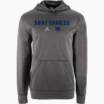 Saint Charles Chargers Chargers BSN SPORTS Youth Recruit Hoodie Front Thumbnail