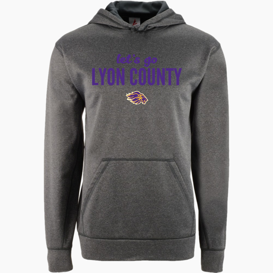 LYON COUNTY HIGH SCHOOL LYONS BSN SPORTS Youth Recruit Hoodie