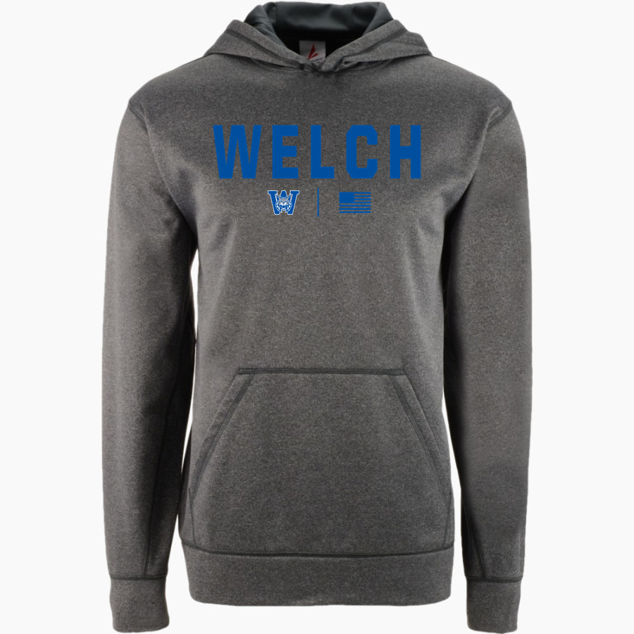 WELCH HIGH SCHOOL WILDCATS <span class="pdp-name-mascot">WELCH WILDCATS</span> BSN SPORTS Youth Recruit Hoodie