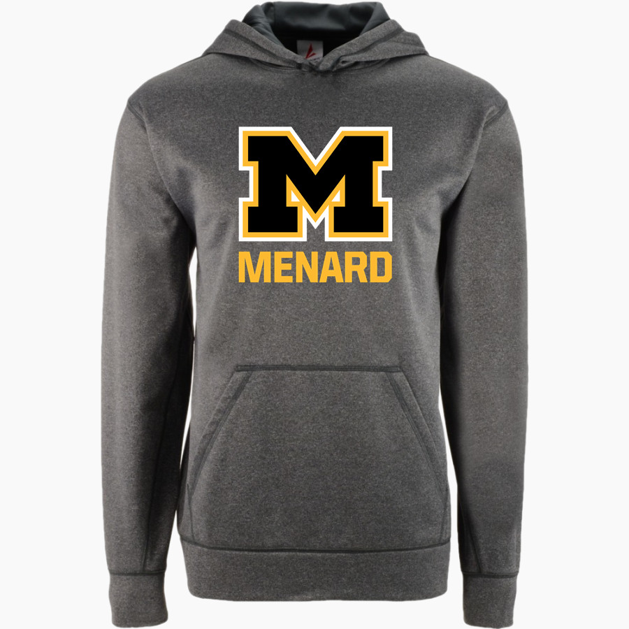 MENARD HIGH SCHOOL YELLOWJACKETS <span class="pdp-name-mascot">MENARD YELLOWJACKETS</span> BSN SPORTS Youth Recruit Hoodie
