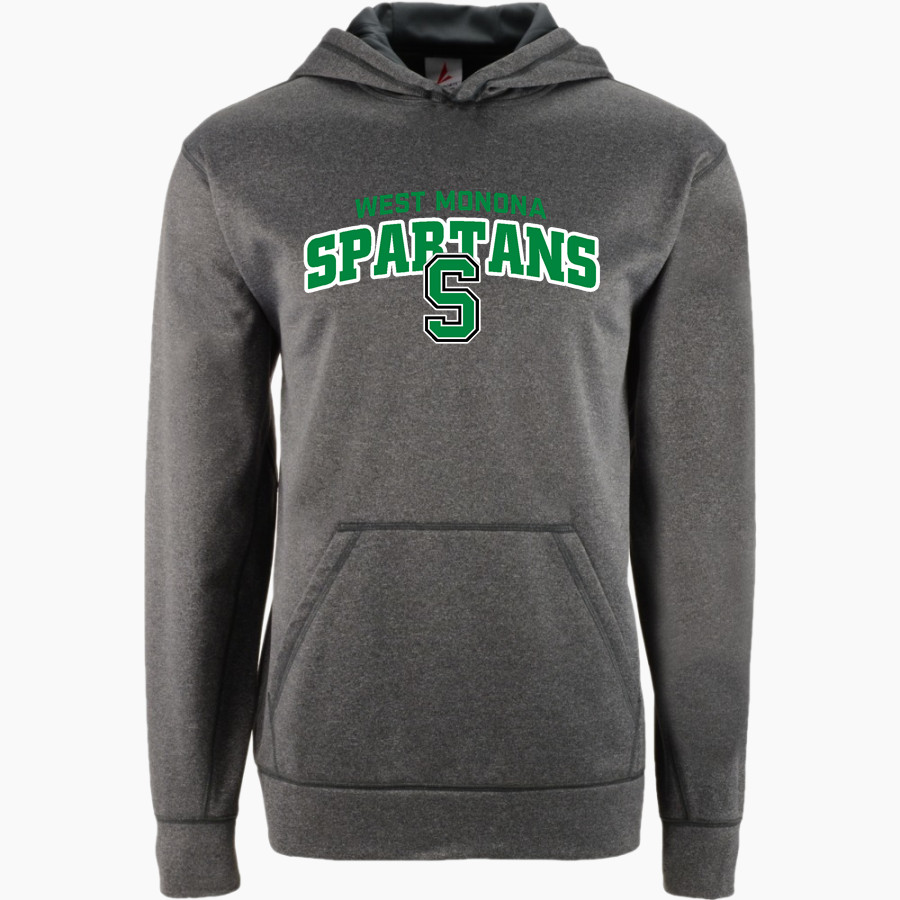 WEST MONONA HIGH SCHOOL SPARTANS BSN SPORTS Youth Recruit Hoodie