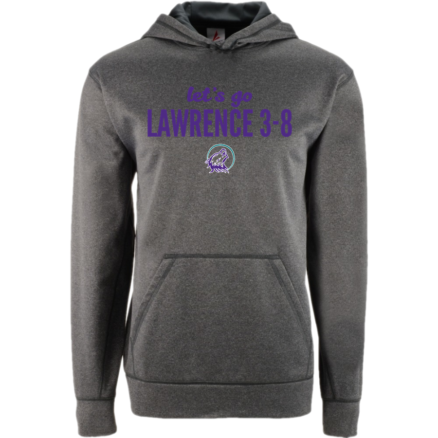 Lawrence 3-8 Lobos <span class="pdp-name-mascot">Lawrence 3-8 School Lobos</span> BSN SPORTS Youth Recruit Hoodie
