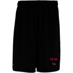 MAYVILLE HIGH SCHOOL CARDINALS BSN SPORTS Men's Agility 2 Pocket Short Front Thumbnail
