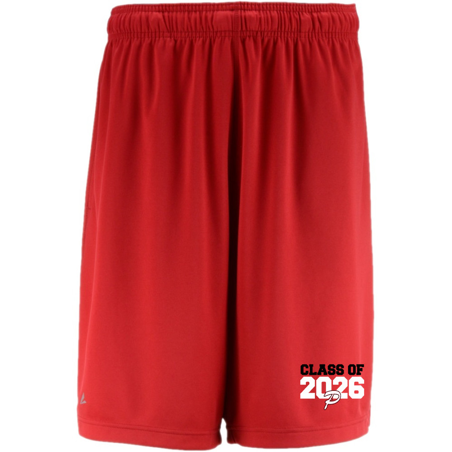 Pulaski Red Raiders BSN SPORTS Men's Agility 2 Pocket Short
