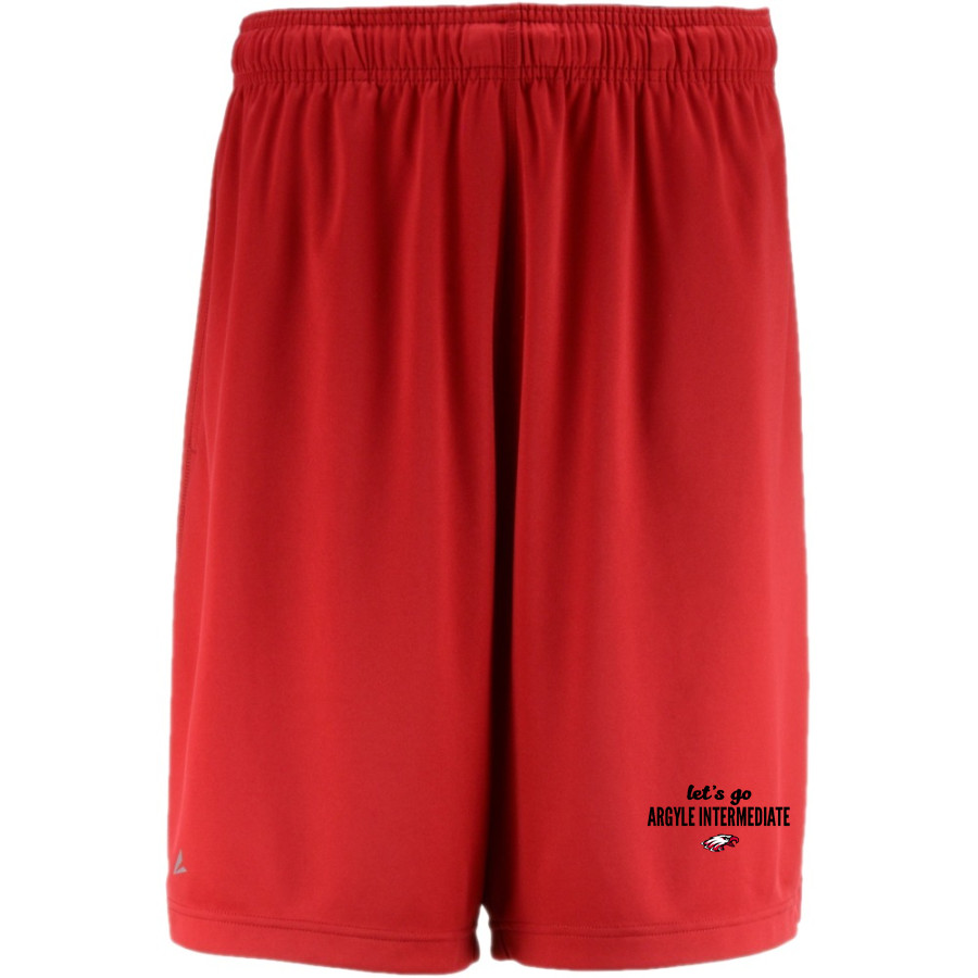 Argyle Intermediate Eagles BSN SPORTS Men's Agility 2 Pocket Short