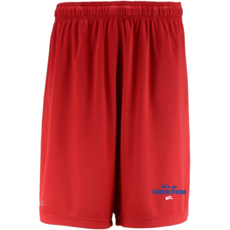 Wisconsin Lutheran Vikings BSN SPORTS Men's Agility 2 Pocket Short