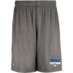 PBS HSA Wolves BSN SPORTS Men's Agility 2 Pocket Short Front Thumbnail
