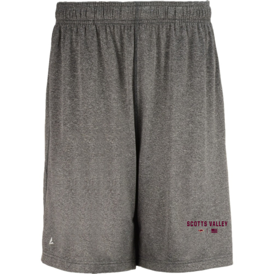 Scotts Valley Falcons BSN SPORTS Men's Agility 2 Pocket Short