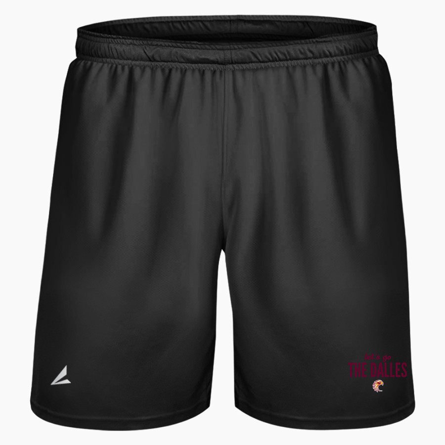 THE DALLES HIGH SCHOOL RIVERHAWKS BSN SPORTS Men's Agility Non-Pocket Short