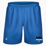 YANTIS HIGH SCHOOL OWLS BSN SPORTS Men's Agility Non-Pocket Short Front Thumbnail