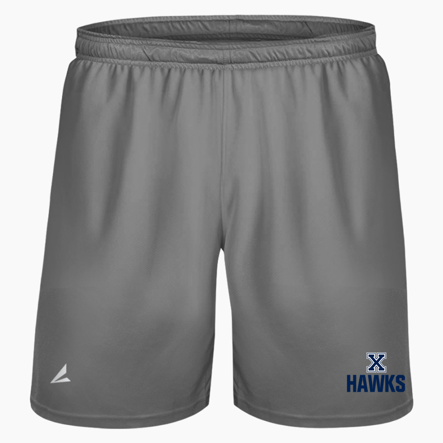 XAVIER HIGH SCHOOL HAWKS BSN SPORTS Men's Agility Non-Pocket Short
