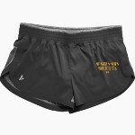 Au Gres-Sims HIGH SCHOOL WOLVERINES BSN SPORTS Women's Training Shorts Front Thumbnail