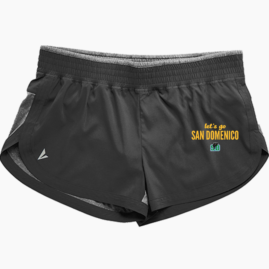 San Domenico Panthers <span class="pdp-name-mascot">San Domenico Panthers</span> BSN SPORTS Women's Training Shorts