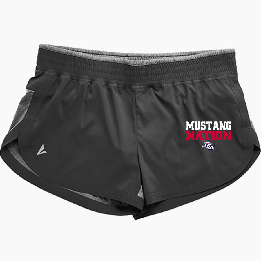 Fulton Science Academy Mustangs <span class="pdp-name-mascot">Fulton Science Academy Mustangs</span> BSN SPORTS Women's Training Shorts