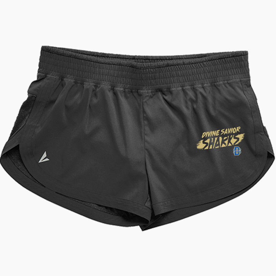 Divine Savior Academy Sharks <span class="pdp-name-mascot">Divine Savior Sharks</span> BSN SPORTS Women's Training Shorts