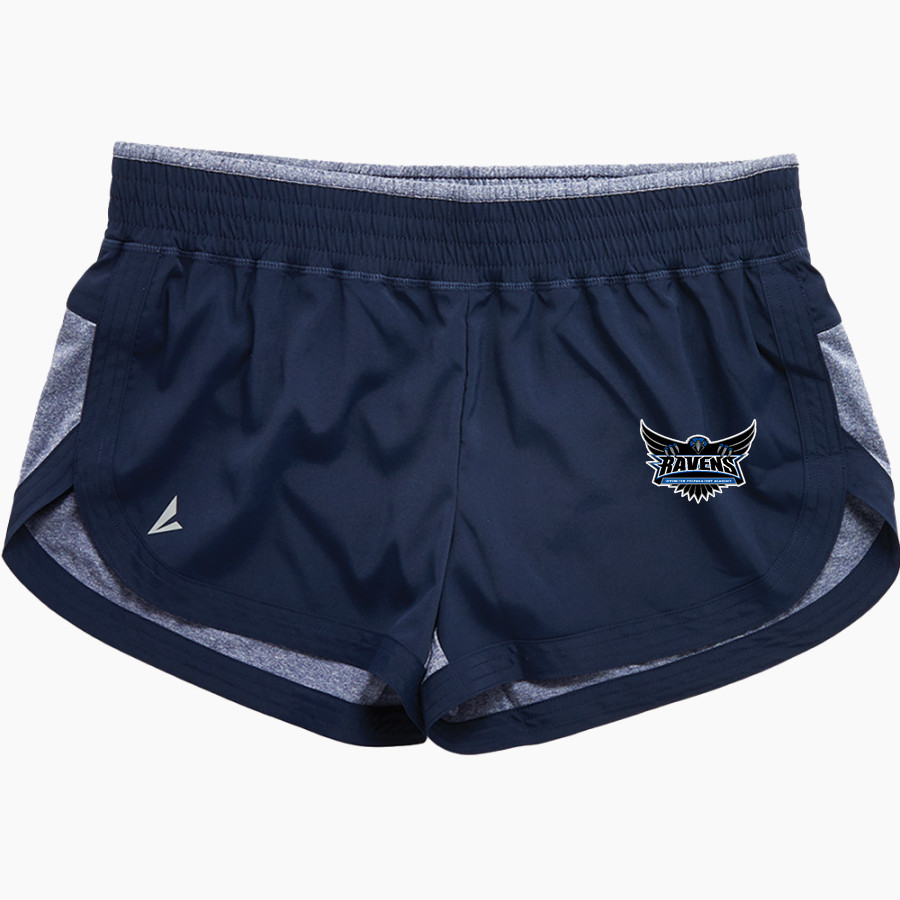 Irvington Community Schools Online Store <span class="pdp-name-mascot">Irvington Community Schools Ravens</span> BSN SPORTS Women's Training Shorts
