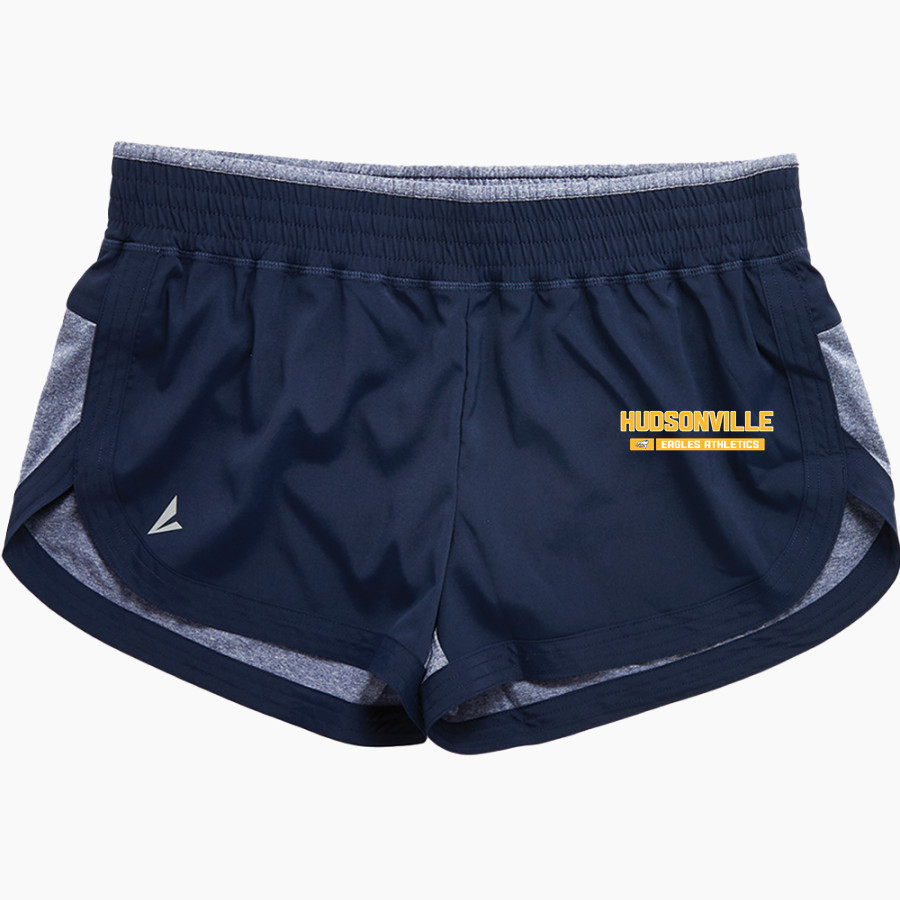 HUDSONVILLE HIGH SCHOOL EAGLES BSN SPORTS Women's Training Shorts