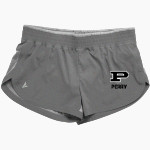 PERRY HIGH SCHOOL PANTHERS <span class="pdp-name-mascot">PERRY PANTHERS</span> BSN SPORTS Women's Training Shorts Front Thumbnail