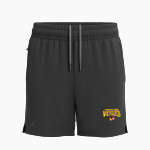 Au Gres-Sims HIGH SCHOOL WOLVERINES <span class="pdp-name-mascot">AU GRES - SIMS WOLVERINES</span> BSN SPORTS Men's Apex Woven 7" Short Front Thumbnail