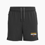Au Gres-Sims HIGH SCHOOL WOLVERINES <span class="pdp-name-mascot">AU GRES - SIMS WOLVERINES</span> BSN SPORTS Men's Apex Woven 7" Short Front Thumbnail
