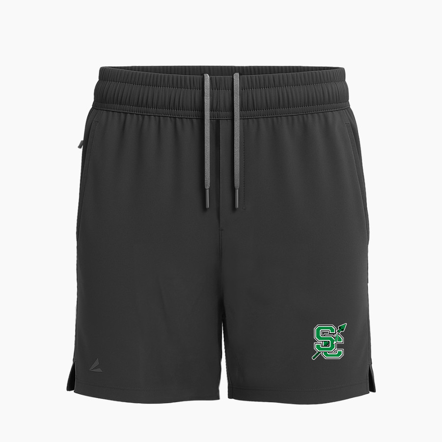 SEMINOLE COUNTY HIGH SCHOOL INDIANS <span class="pdp-name-mascot">SEMINOLE COUNTY INDIANS</span> BSN SPORTS Men's Apex Woven 7" Short