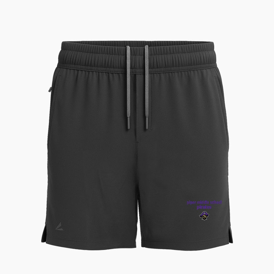 PIPER MIDDLE SCHOOL PIRATES <span class="pdp-name-mascot">PIPER PIRATES</span> BSN SPORTS Men's Apex Woven 7" Short