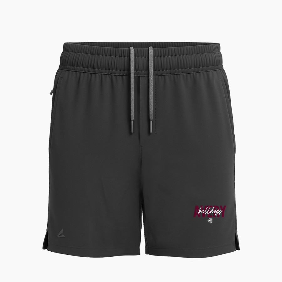 AVERY HIGH SCHOOL BULLDOGS BSN SPORTS Men's Apex Woven 7" Short