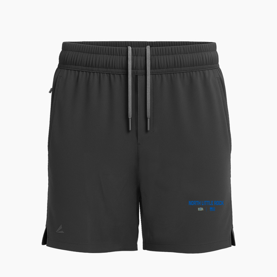 NORTH LITTLE ROCK HIGH SCHOOL CHARGING WILDCATS <span class="pdp-name-mascot">NORTH LITTLE ROCK CHARGING WILDCATS</span> BSN SPORTS Men's Apex Woven 7" Short
