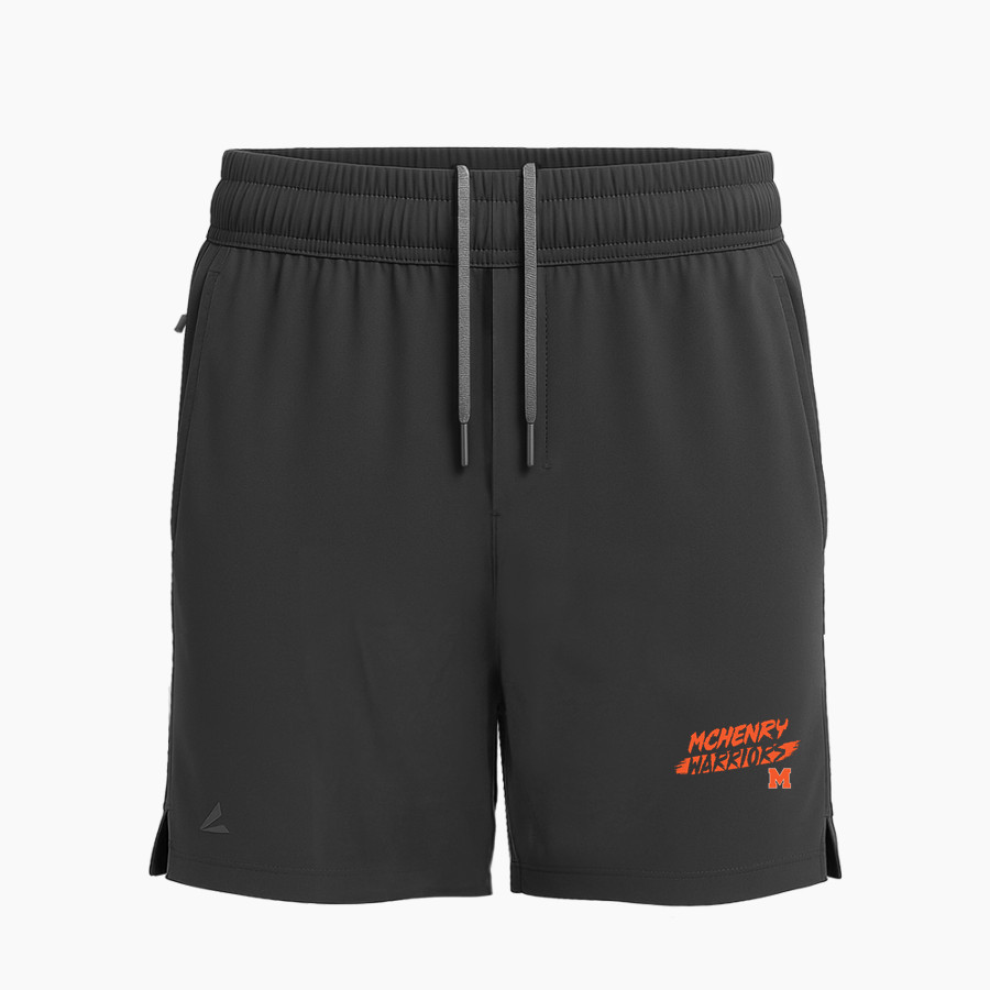 McHENRY COMM HIGH SCHOOL WARRIORS <span class="pdp-name-mascot">McHENRY WARRIORS</span> BSN SPORTS Men's Apex Woven 7" Short