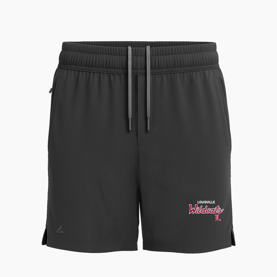 LOUISVILLE HIGH SCHOOL WILDCATS <span class="pdp-name-mascot">LOUISVILLE WILDCATS</span> BSN SPORTS Men's Apex Woven 7" Short