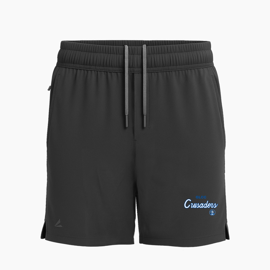 GLCC Crusaders <span class="pdp-name-mascot">Great Lakes Christian College Crusaders</span> BSN SPORTS Men's Apex Woven 7" Short