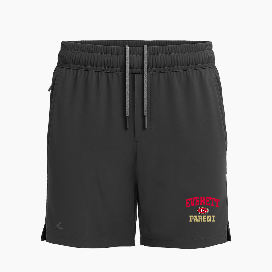 EVERETT HIGH SCHOOL CRIMSON TIDE BSN SPORTS Men's Apex Woven 7" Short