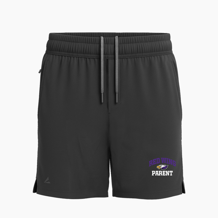 RED WING HIGH SCHOOL WINGERS <span class="pdp-name-mascot">RED WING WINGERS</span> BSN SPORTS Men's Apex Woven 7" Short