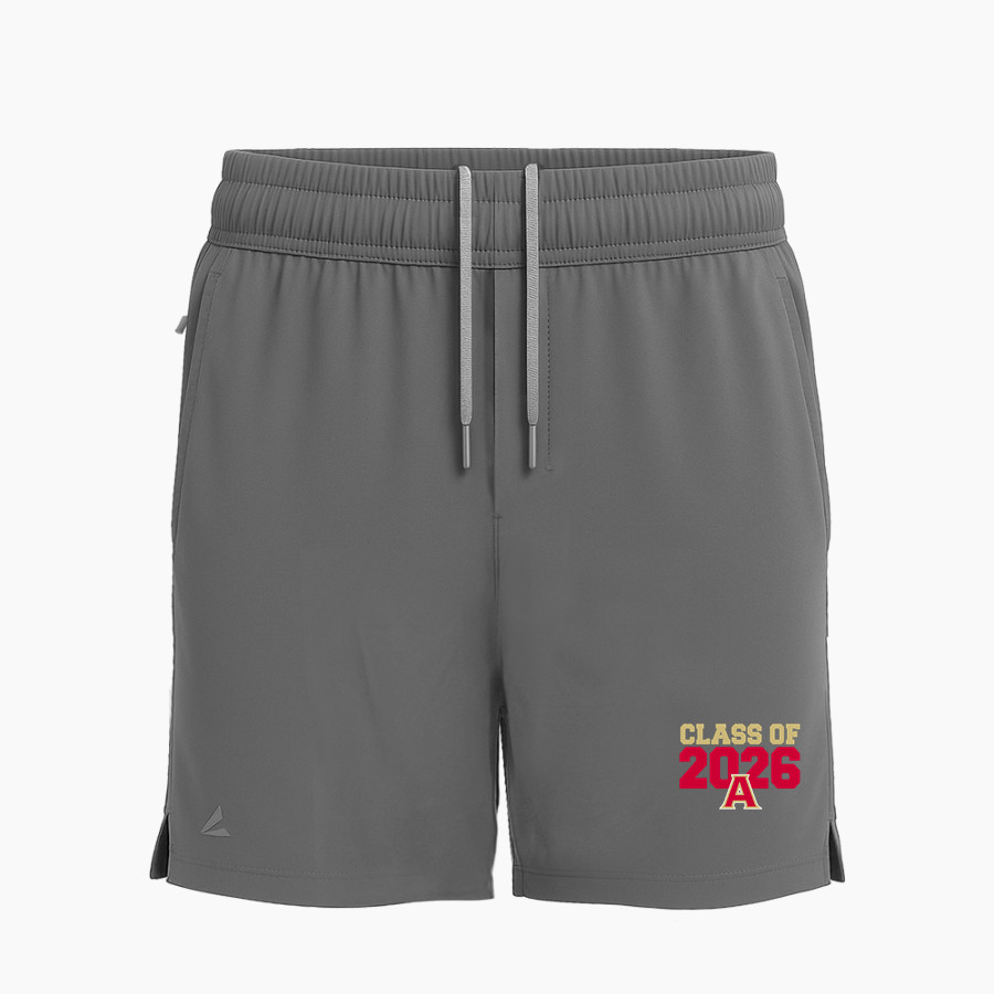 ATHENS HIGH SCHOOL RED HAWKS <span class="pdp-name-mascot">ATHENS RED HAWKS</span> BSN SPORTS Men's Apex Woven 7" Short