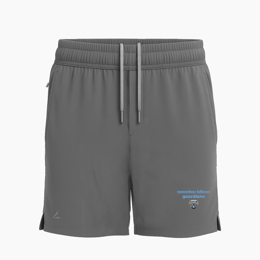 Cornerstone Lutheran Guardians <span class="pdp-name-mascot">Cornerstone Lutheran Guardians</span> BSN SPORTS Men's Apex Woven 7" Short