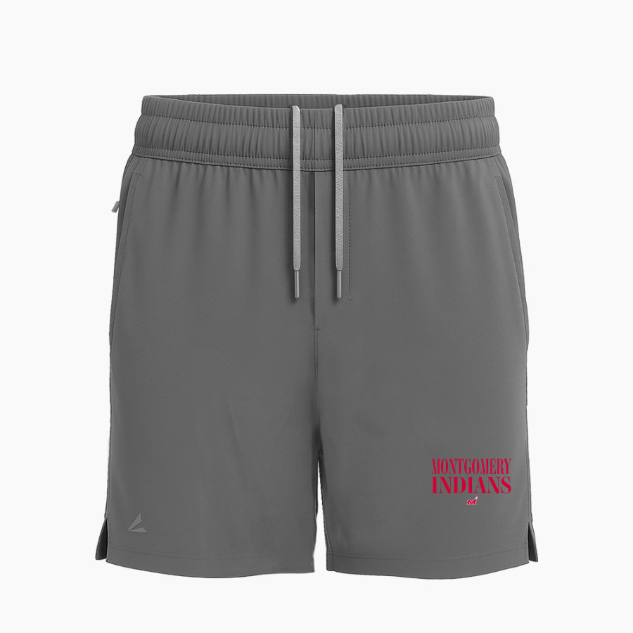 Montgomery Indians BSN SPORTS Men's Apex Woven 7" Short