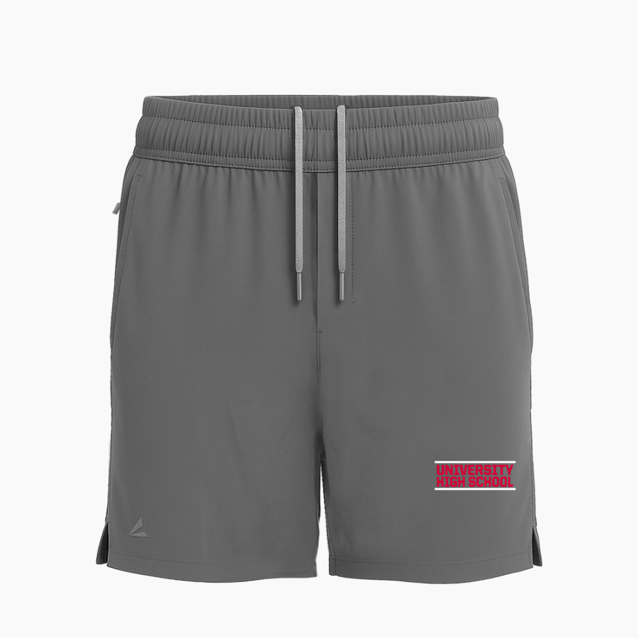 San Francisco University High School <span class="pdp-name-mascot">San Francisco University High School Red Devils</span> BSN SPORTS Men's Apex Woven 7" Short