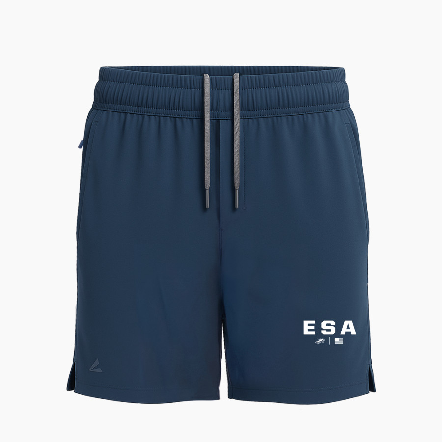 ESA Falcons BSN SPORTS Men's Apex Woven 7" Short