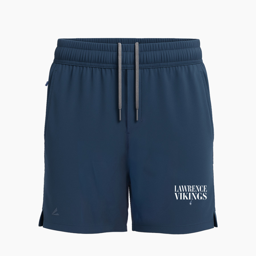 Lawrence University Vikings Online Store <span class="pdp-name-mascot">Lawrence</span> BSN SPORTS Men's Apex Woven 7" Short