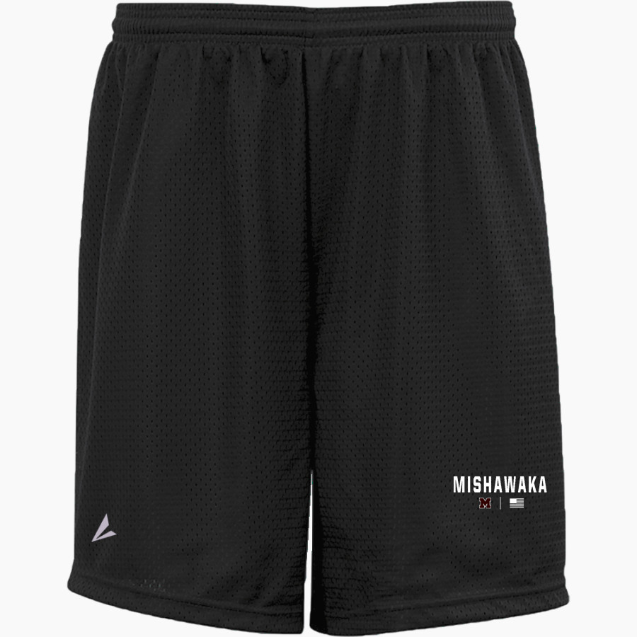 Mishawaka Cavemen BSN SPORTS Men's Mesh Non-Pocket Short 7" Inseam