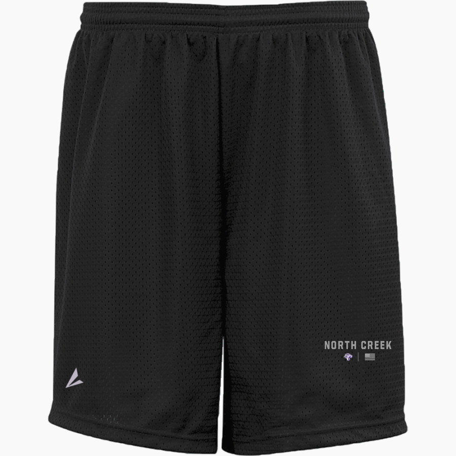 North Creek Jaguars <span class="pdp-name-mascot">North Creek Jaguars</span> BSN SPORTS Men's Mesh Non-Pocket Short 7" Inseam