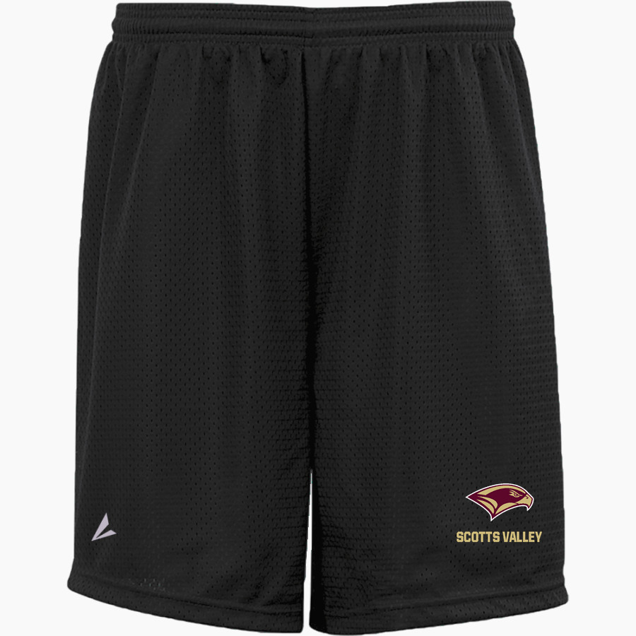 Scotts Valley Falcons BSN SPORTS Men's Mesh Non-Pocket Short 7" Inseam