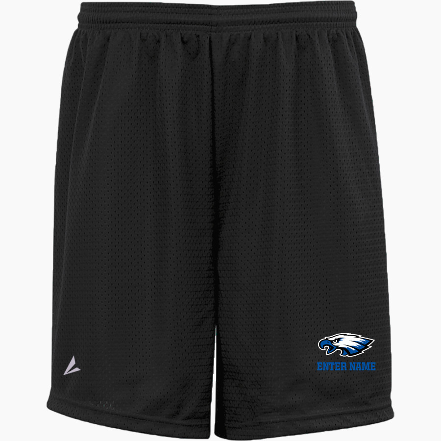 EAST HICKMAN HIGH SCHOOL EAGLES BSN SPORTS Men's Mesh Non-Pocket Short 7" Inseam