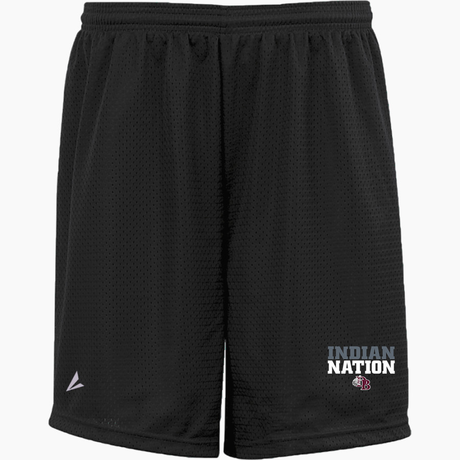 DOBYNS-BENNETT HIGH SCHOOL INDIANS <span class="pdp-name-mascot">DOBYNS - BENNETT INDIANS</span> BSN SPORTS Men's Mesh Non-Pocket Short 7" Inseam